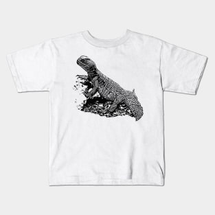 Spiny-tailed lizard Kids T-Shirt